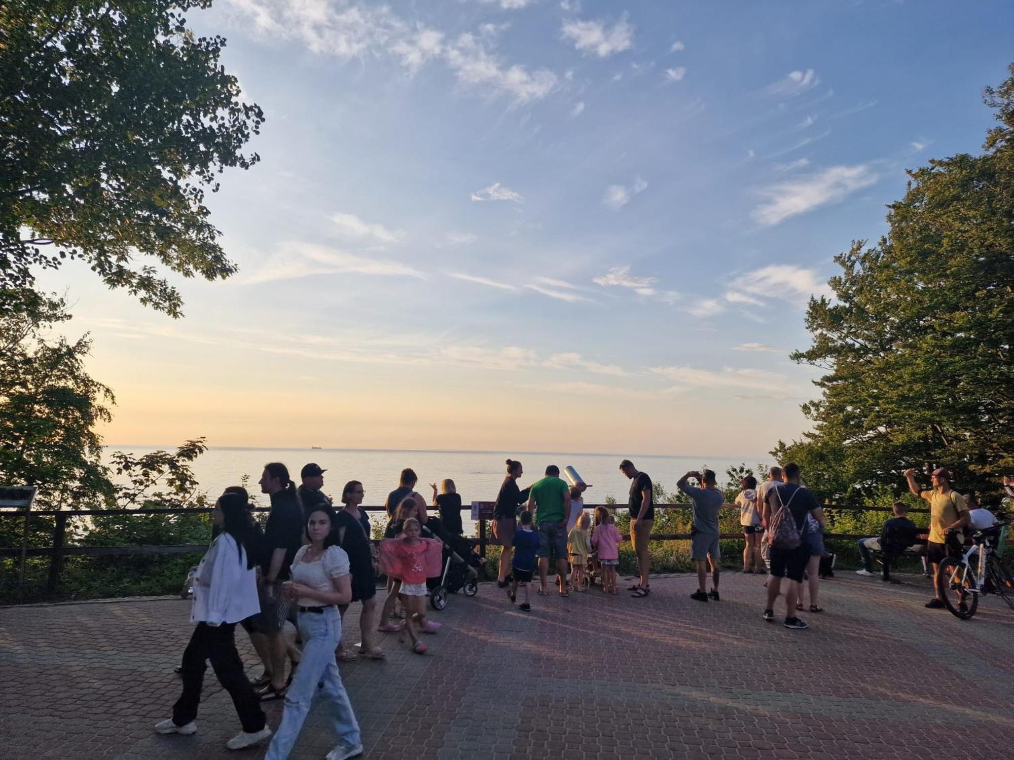 Osrodek Promenada- Faleza Jastrzębia Góra エクステリア 写真