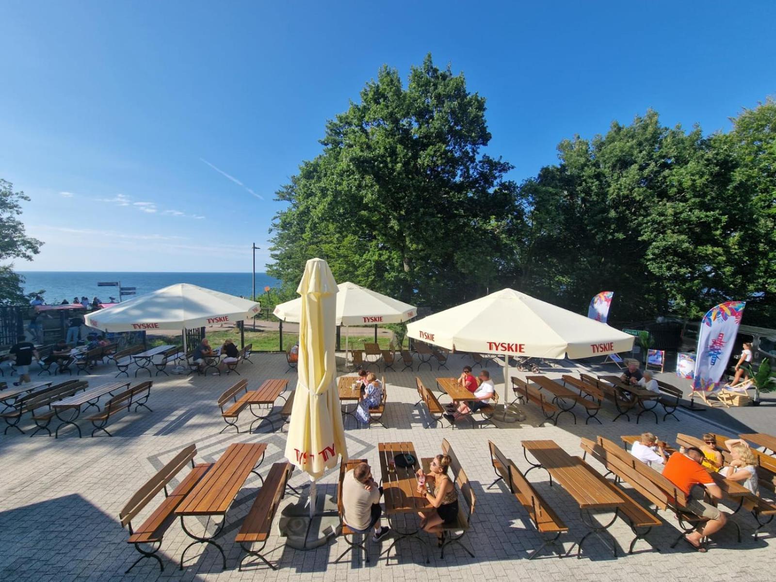 Osrodek Promenada- Faleza Jastrzębia Góra エクステリア 写真